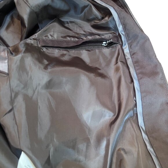 NEW Weatherproof Microsuede Water-Repellent Wind-Resistant Jacket Velvet Brown M - Picture 8 of 10